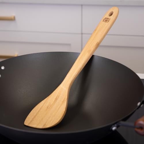 Joyce Chen Burnished Bamboo Wok Spatula, 15-Inch - Image 2