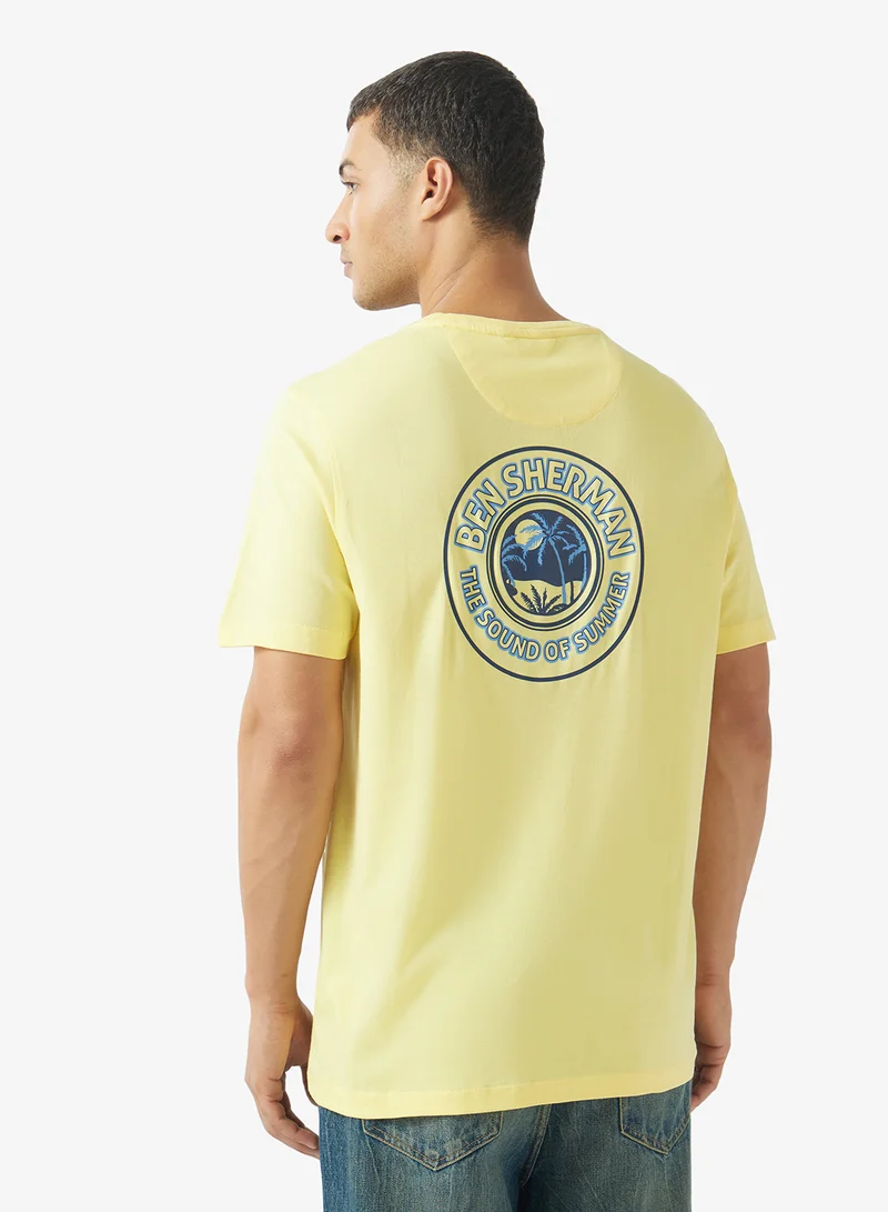 Ben Sherman Graphic Crew Neck T-Shirt