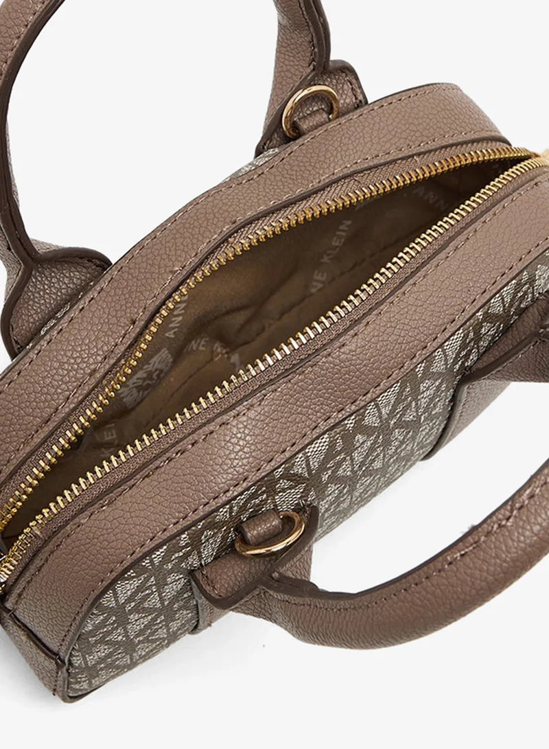 ANNE KLEIN  Anne Klein Monogram Patterned Mini Satchel Bag for Women | Best Price UAE