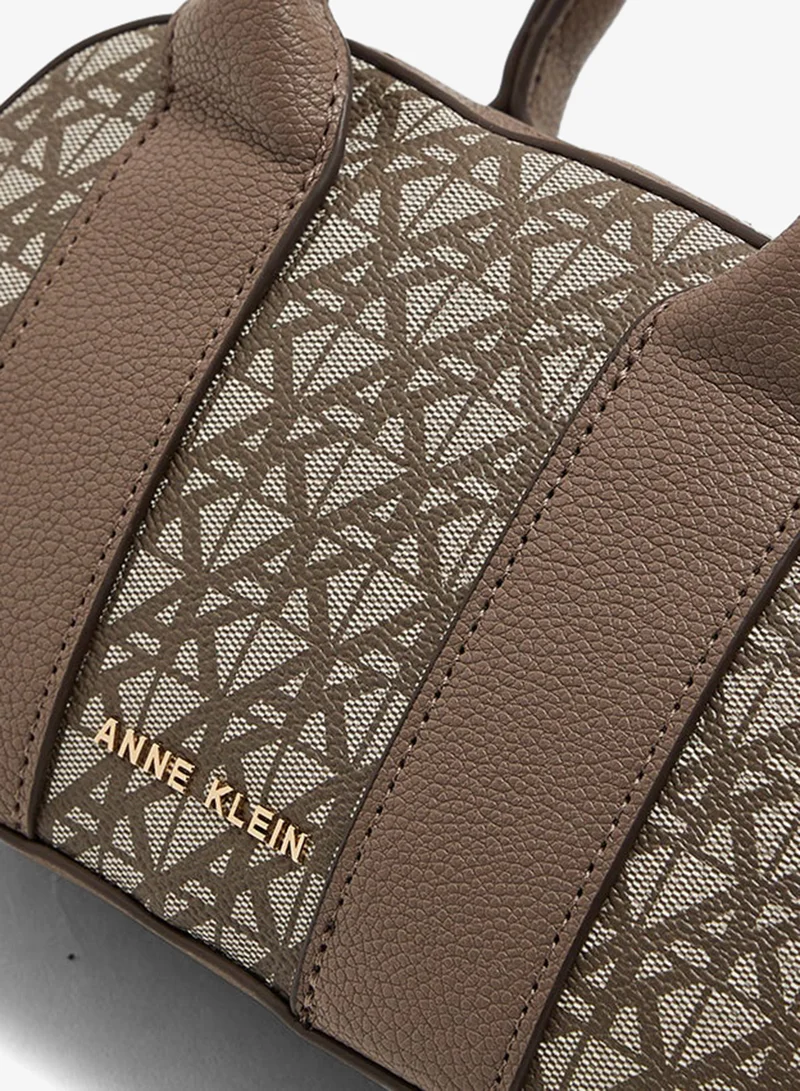 ANNE KLEIN  Anne Klein Monogram Patterned Mini Satchel Bag for Women | Best Price UAE
