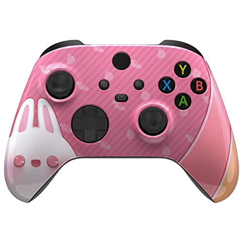 eXtremeRate Custom Shell for Xbox Series X S Easter Rabbit Replacement Cover Front Housing Cover for Xbox Core Controller Wireless - Image 1