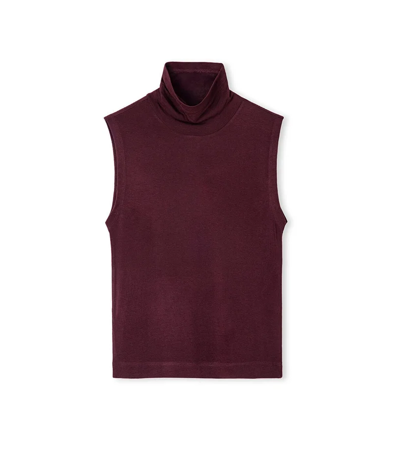ابيكول High-Neck Basic T-Shirt