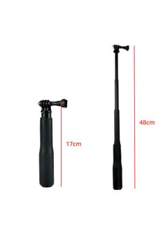 Generic Action Camera Selfie Stick GoPro12/11 Handheld 19inch Suitable For Dji Insta360x3/x4 Extension Rod-Color:GoPro Model + Tripod  - Image 2