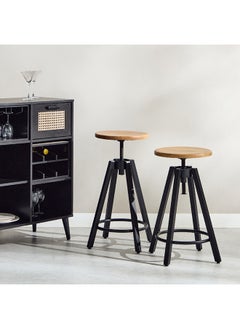 Home Box Grover Rotatable Bar Stool 50 x 63 x 50 cm  - Image 5