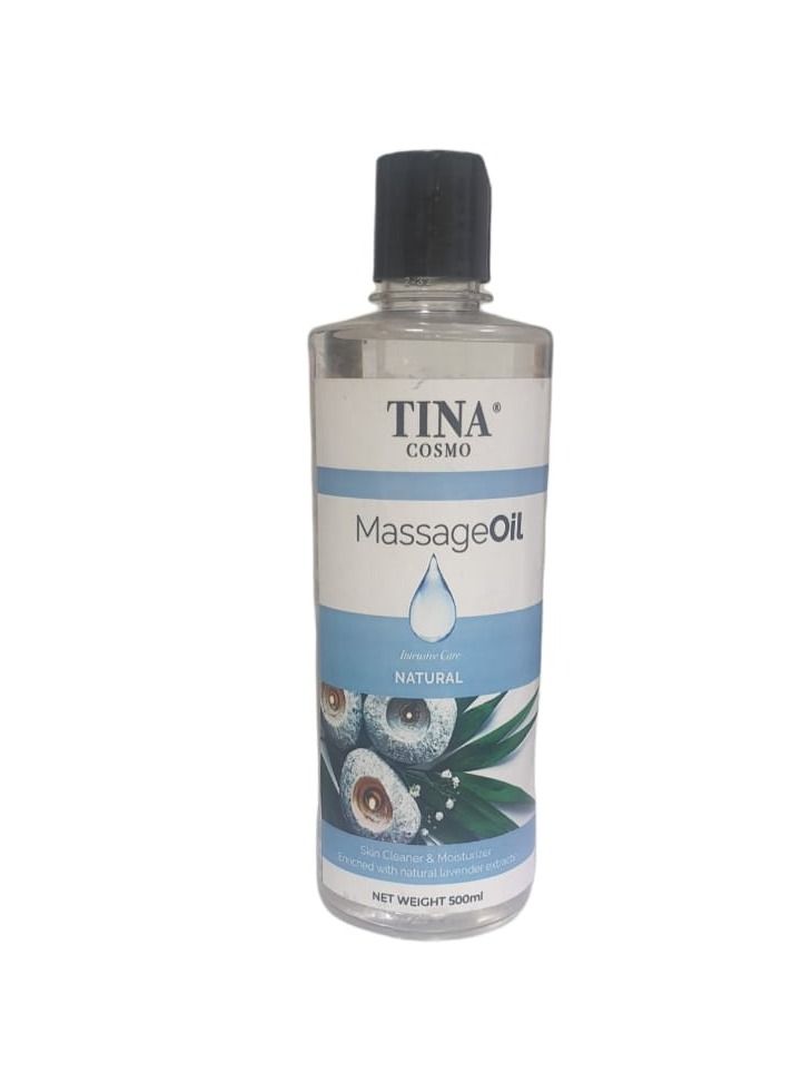Tina Cosmo Intensive Care Natural Massage Oil-500ml - Image 3