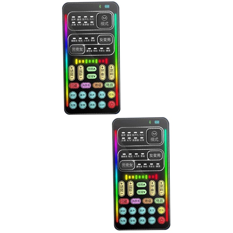 2 Sets of Voice Changer Portable Voice Disguiser Mini Voice Changering Device - Image 1