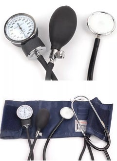 Aneroid Sphygmomanometer with Stethoscope Kit Professional Manual Blood Pressure Monitor with Universal Adult Sized BP Cuff - pzsku/ZA99D337D2269508267FEZ/45/_/1726800371/cbe1f341-adfc-42f5-bbde-3a6f4ea09cbb