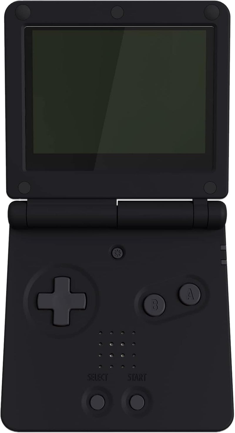 eXtremeRate غلاف استبدال مخصص مطور جاهز لشاشة IPS من eXtremeRate باللون الأسود ذو ملمس ناعم لجهاز Gameboy Advance SP GBA SP – متوافق مع شاشات IPS والشاشات القياسية – لا يشمل الجهاز أو الشاشة - Image 4