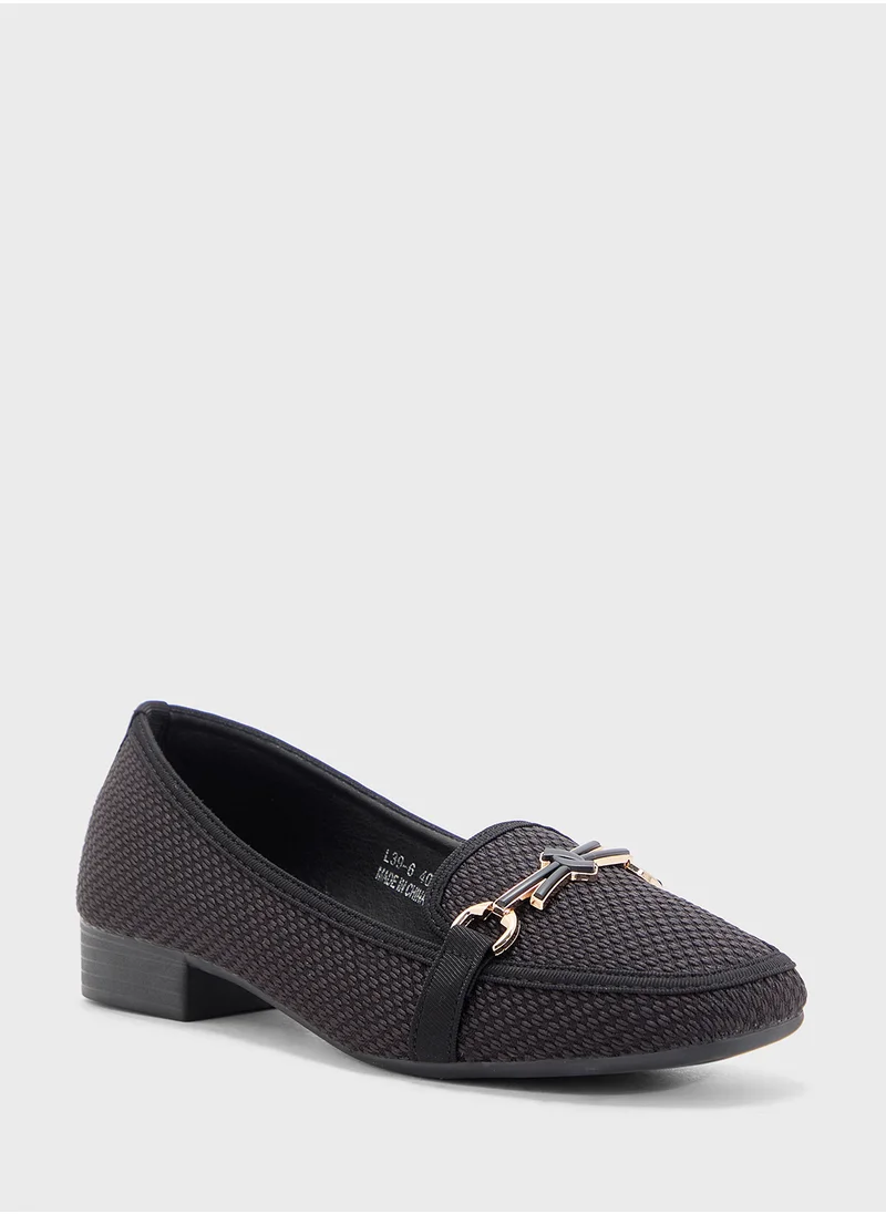 بيتك ستيبس Horsebit Tweed Loafer