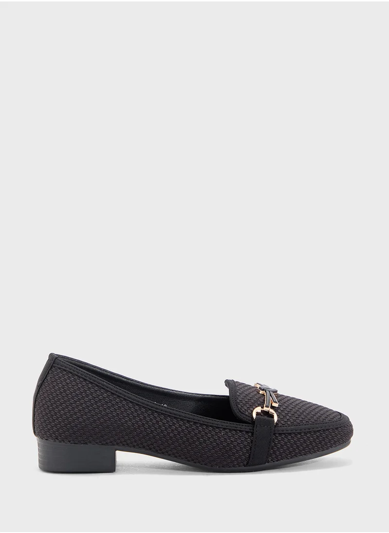 بيتك ستيبس Horsebit Tweed Loafer