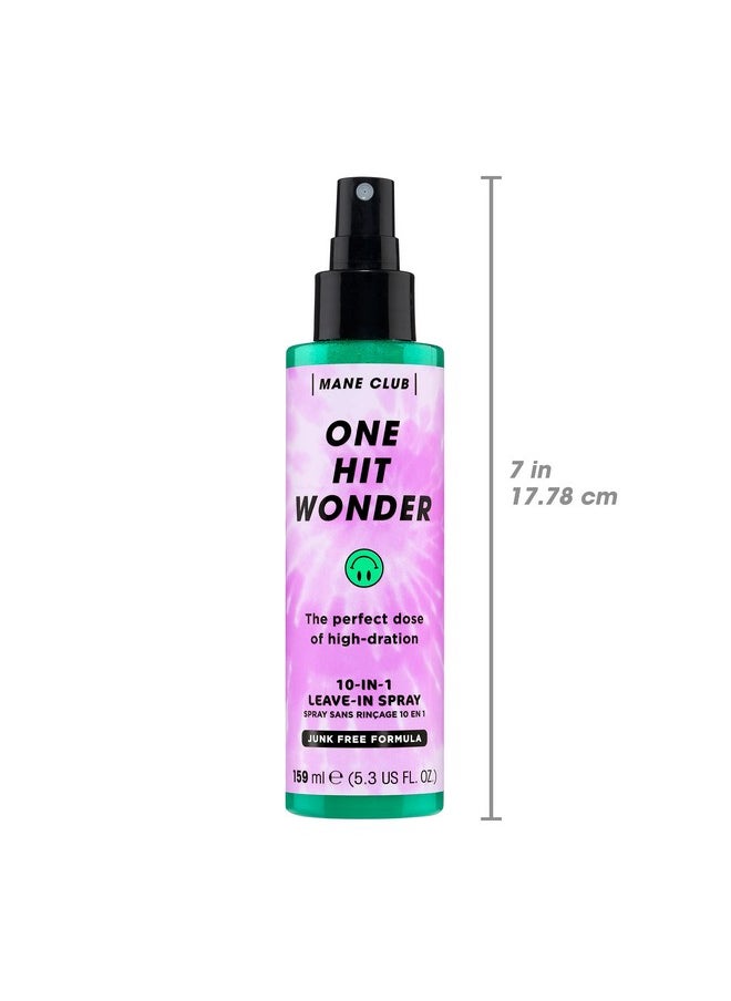 MANE CLUB - Ane Club One Hit Wonder 10In1 Leavein Spray Cruelty Free Vegan No Sulfates Or Parabens 5.3 Oz - Image 1