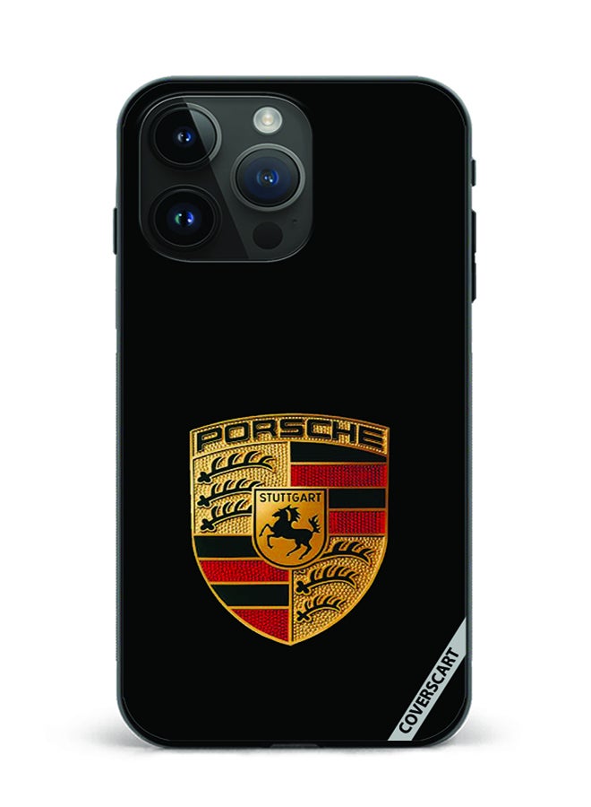 COVERSCART Protective Case Cover For Apple iPhone 15 Pro Max Porsche Design Black - Image 1