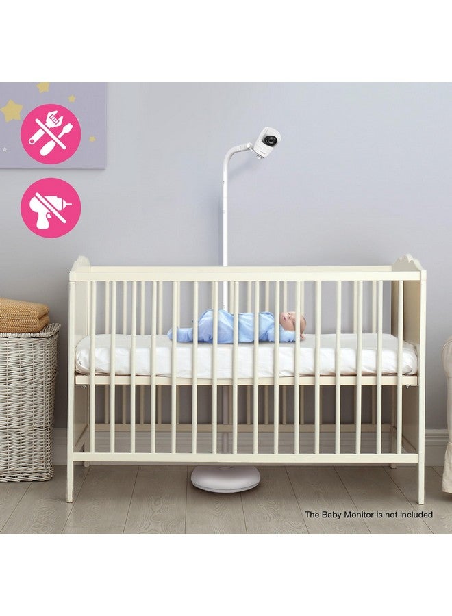 vtech حامل أرضي لجهاز مراقبة الأطفال من VTech متوافق مع معظم أجهزة مراقبة الأطفال، حامل كاميرا للأطفال، أمان للحضانة - Image 5