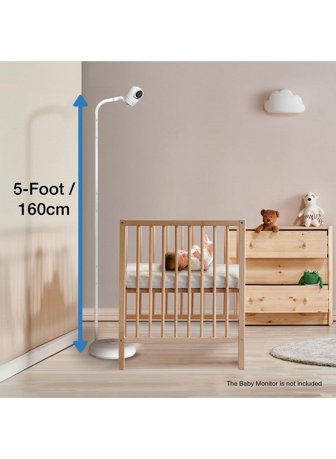 vtech حامل أرضي لجهاز مراقبة الأطفال من VTech متوافق مع معظم أجهزة مراقبة الأطفال، حامل كاميرا للأطفال، أمان للحضانة - Image 4