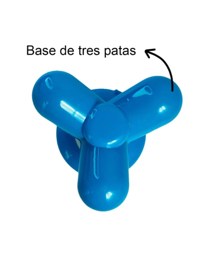 جهازتدليك كهربائي محمول، تصميم ثلاثي الأذرع، للاسترخاء وتخفيف التوتر في أي وقت وأي مكان يوفر تدليكاً فعالاً ومريحاً لمختلف مناطق الجسم. بفضل حجمه الصغير وخفة وزنه (للبني) - Image 2