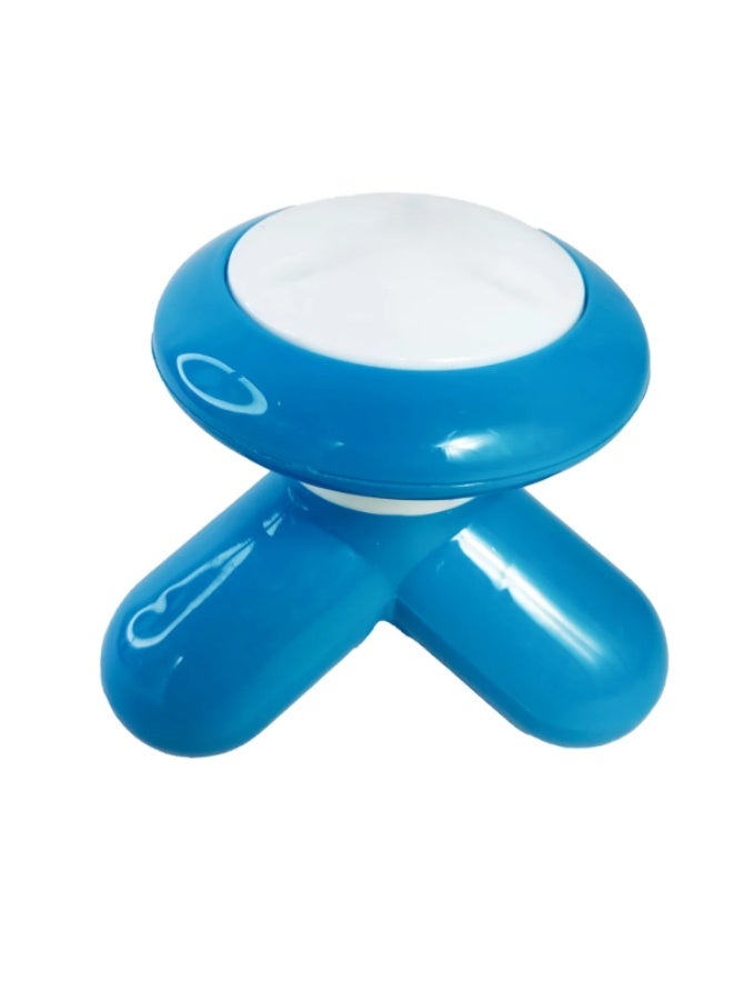 جهازتدليك كهربائي محمول، تصميم ثلاثي الأذرع، للاسترخاء وتخفيف التوتر في أي وقت وأي مكان يوفر تدليكاً فعالاً ومريحاً لمختلف مناطق الجسم. بفضل حجمه الصغير وخفة وزنه (للبني) - Image 1