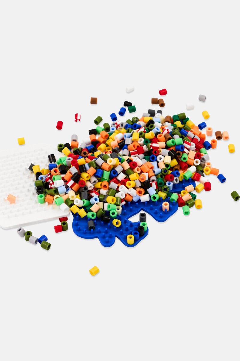 Hama Midi Beads Tub With Dinosaur Elephant And Hexagon Pegboard - Image 5
