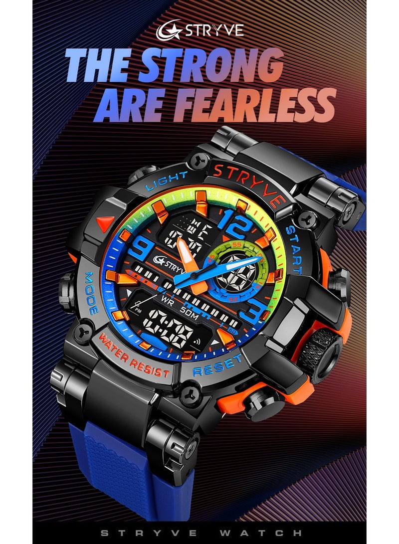 STRYVE Student Sports Watches Multi Function Sports Watch LED Digital Waterproof Watches ﻿ ﻿ ﻿ ﻿ - Image 4