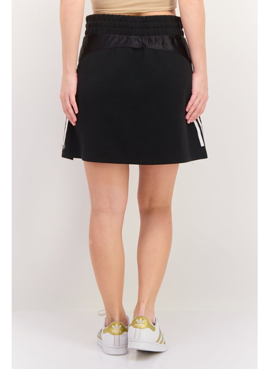 Adidas Women Sportswear Fit Brand Logo Training Skirt, Black  - Image 3