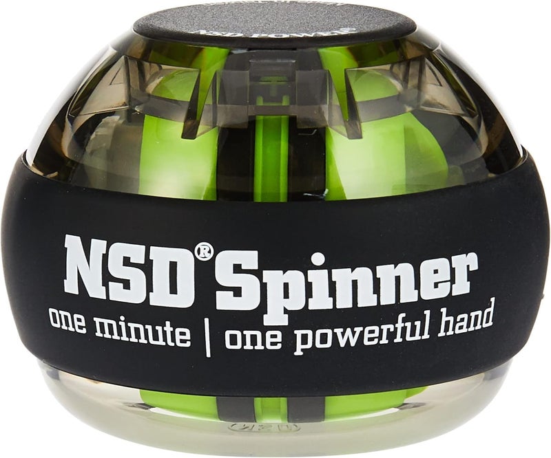 NSD Auto-Start Spinner Gyro Ball – Up to 18,000 RPM Premium hand strengthener and wrist exerciser for grip strength training, forearm workout, and pain relief; durable and portable - Model PB688 - Image 4