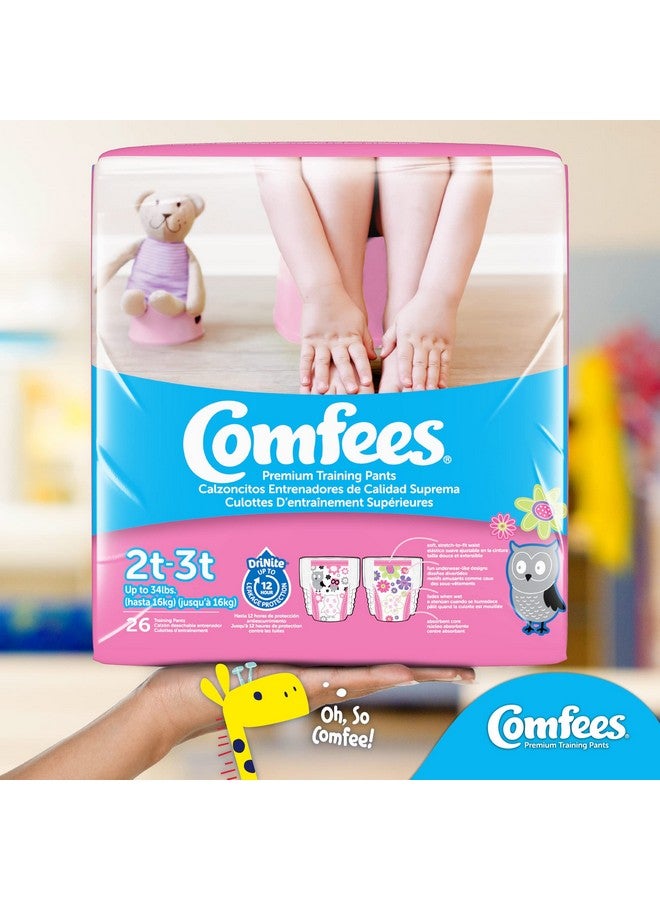 Comfees Girl Training Pants - Size 2T-3T - Image 3