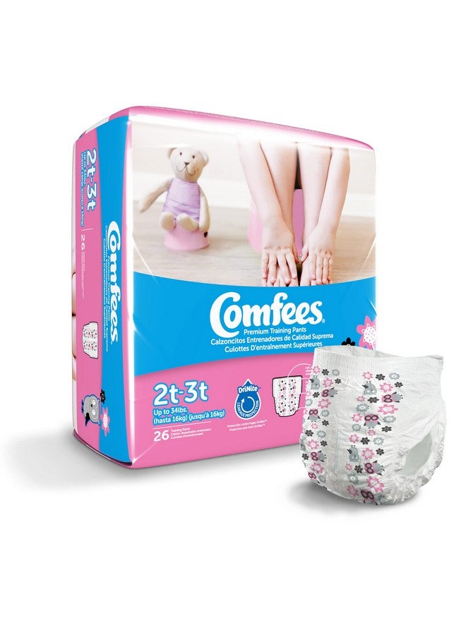 Comfees Girl Training Pants - Size 2T-3T - Image 2