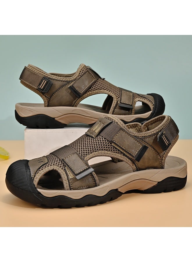 Men Fashion Big Size Summer Sport Sandals Beach Water Hiking Shoes Comfort Breathable Casual Non-slip Indoor Outdoor Sandal - Image 1