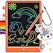 FLUESTON LCD Writing Tablet Doodle Board Toys Gifts for 38 Year Old Girls Boys 10 Inch Colorful Electronic Board Drawing Pad for Kids Christmas Gifts for Toddler Educational Learning TravelOrange - Image 3
