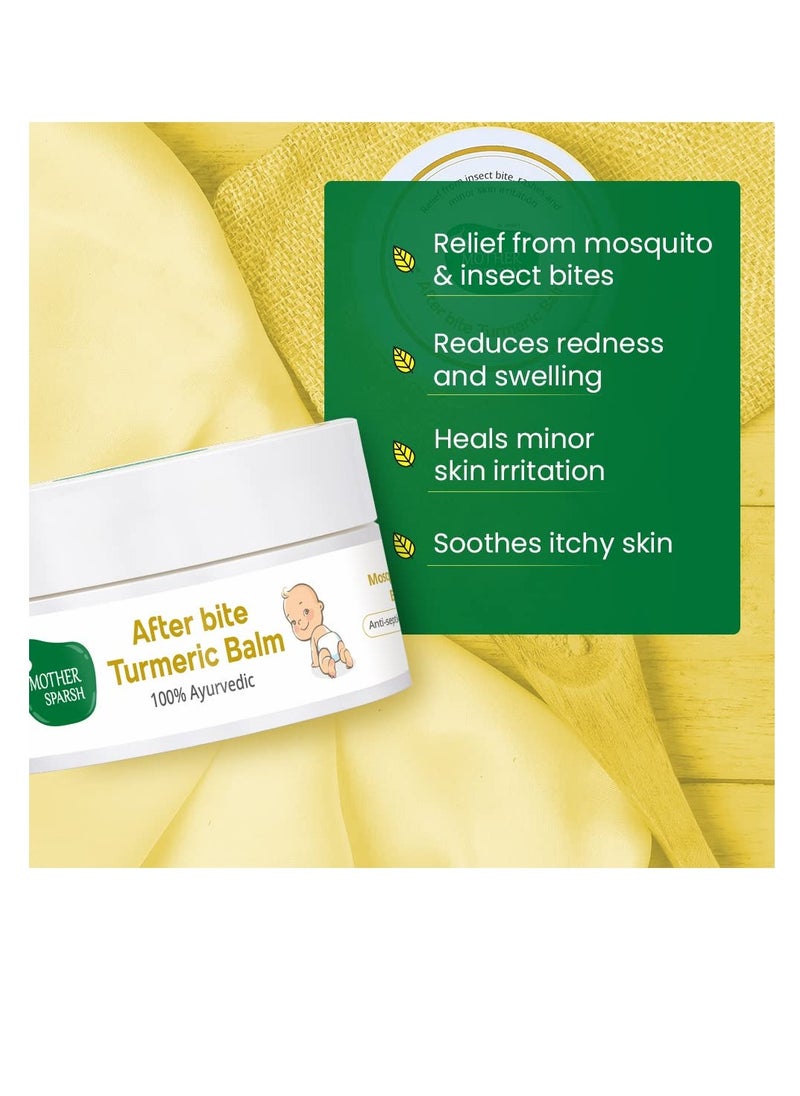 Mother Sparsh - Mother Sparsh After Bite Turmeric Balm for Babies   For Rashes and Mosquito Bites 100% Ayurvedic 25gm - Image 1