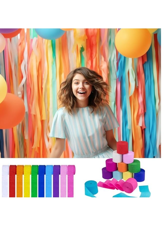 ورق كريب مطوي مفرد 50 سم × 120 سم لون أحمر - Image 2