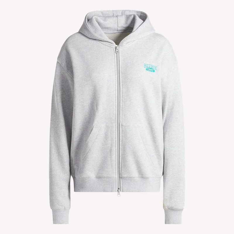 Reebok Light Grey Heather Reebok Light Grey Heather Women's Hoodie for Women | Best Price UAE