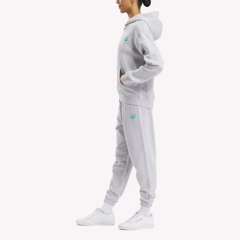 Reebok Light Grey Heather Reebok Light Grey Heather Women's Hoodie for Women | Best Price UAE