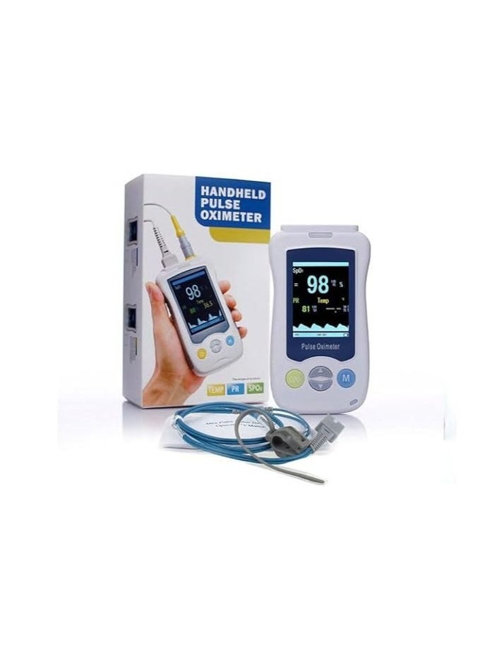Generic Handheld Pulse Oximeter | Newborn Blood Oxygen Monitor for Accurate Readings 