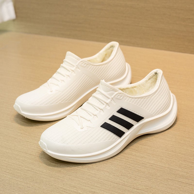 Fashionable Couple'S Rain Boots For Men And Women, Non-Slip Waterproof Rain Shoes, New Low-Top Water Shoes, Korean Style Slip-On Shoes For All Seasons, Suitable For Work And Export - Image 1