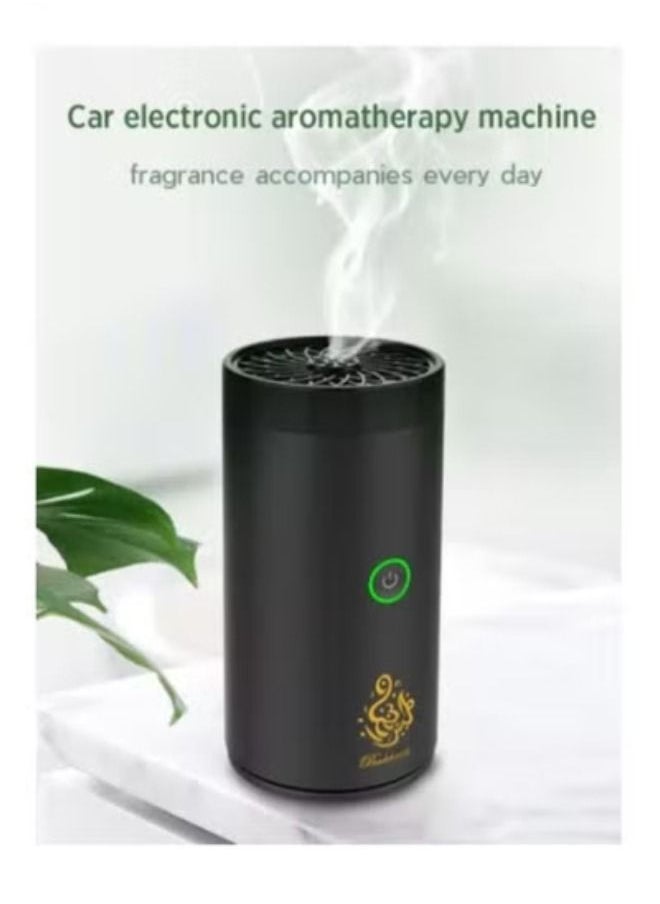 Bukhoor Arabic Electronic Censer Automatic Air Freshener Bukhoor Burner for Car Home Decoration Incense Machine Black  - Image 4