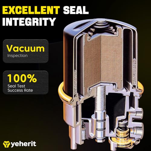 YEHERIT R955205 12V Air Dryer System Saver 1200 Series Compatible with WABCO, BENDIX, Mack, HALDEXMeritor, Midland, Volvo, Freightliner, International Trucks Replaces 4324130010, TDAR955205 - Image 3