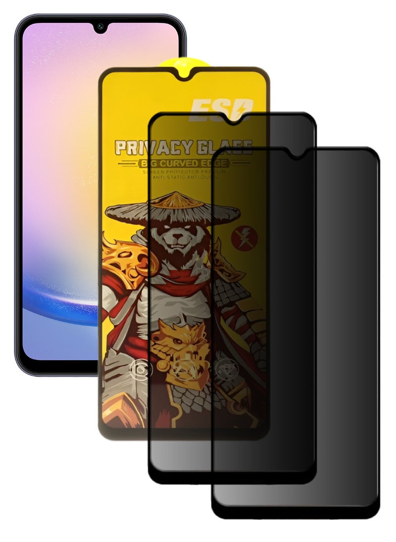 اي اس دي قطعتين، واقي شاشة عالي الجودة لهاتف آسامسونج جالاكسي A25 - Image 1