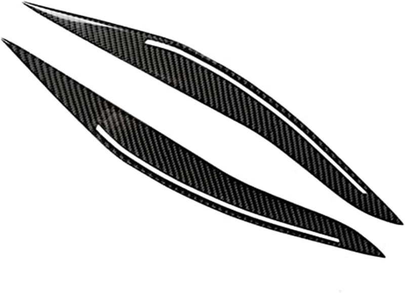 QASULER Carbon Fiber Headlight Eyelid Covers for 5 Series F10 - Image 5