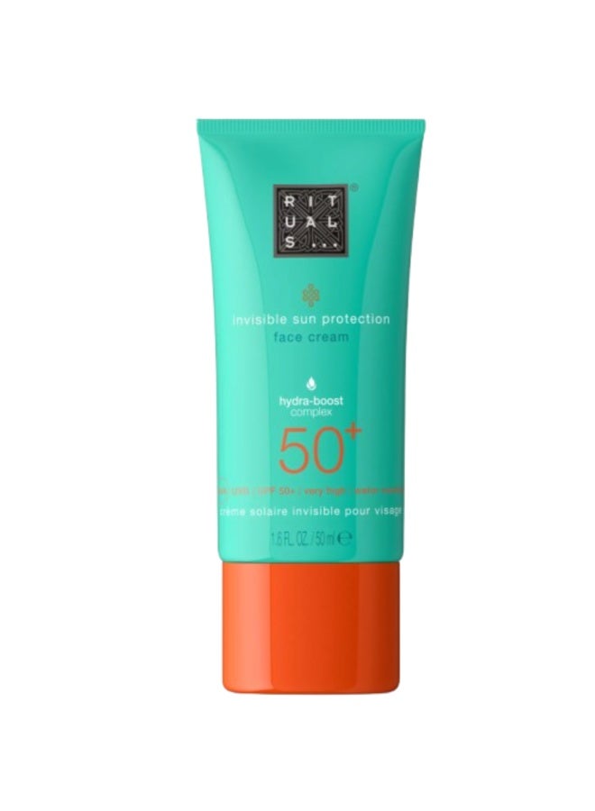 ريتوالز طقوس طقوس الكارما كريم الوجه غير المرئي للحماية من الشمس بعامل حماية من الشمس 50+ 50 مل - Image 1