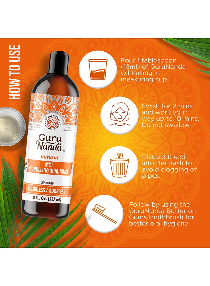 GuruNanda MCT Oil Pulling 237 ml - Image 5