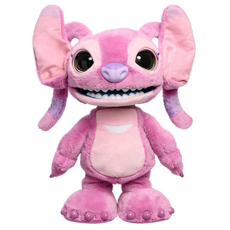 Just Play Disney Stitch Ultimate Angel Interactive 17 Plush Toy 100 Sounds Reactions Moves Like a RealLife Angel Toy for Fans Girls Boys Kids 3 and Up by Just Play - Image 3