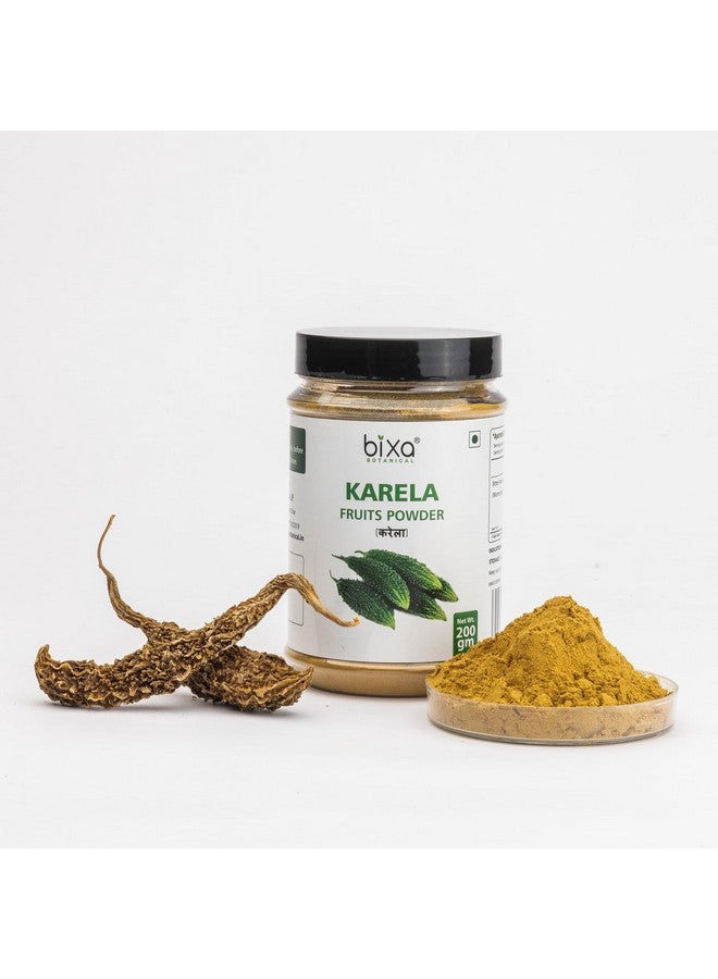 Bixa Botanical Karela Powder/Bitter Melon, Ayurvedic Herb For Blood Sugar Control & Improves Liver Function, Herbal Supplement For Skin And Stomach (7 Oz / 200g) - Image 2