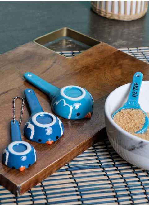 Set of 4 Pretty Things Bird Measuring Spoons