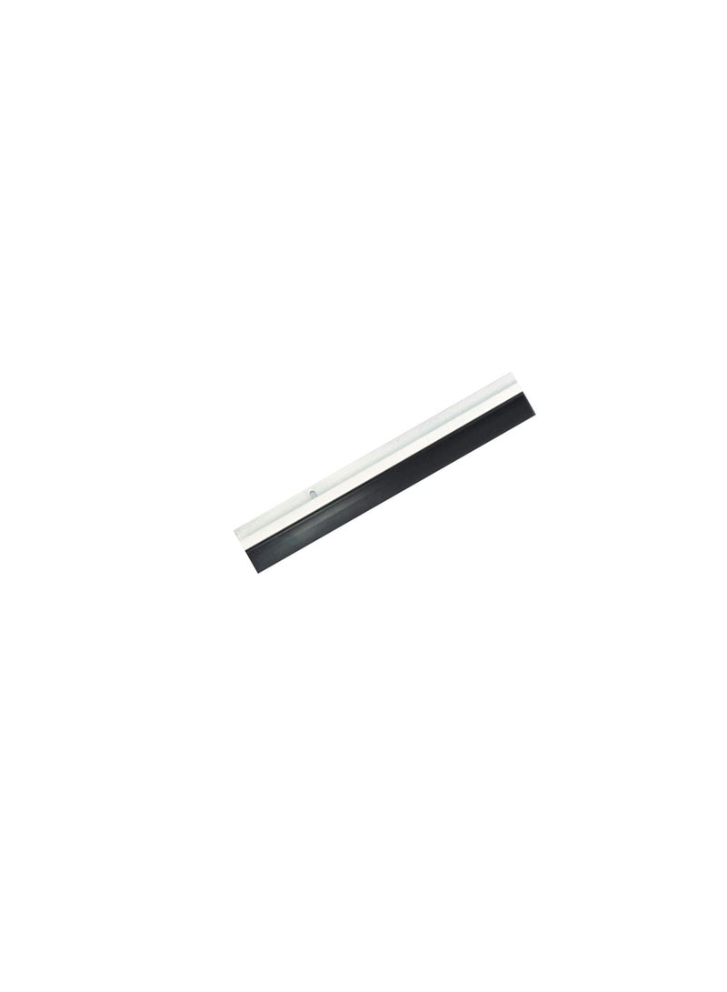 Door Bottom Brush & Rubber Seal with Screw for Exterior/Interior Doors, Insulation Door Seal Sound Proof Under Door Draft Blocker- Keeping Noise Repellent & Dust (90cm, Rubber White)  - Image 1