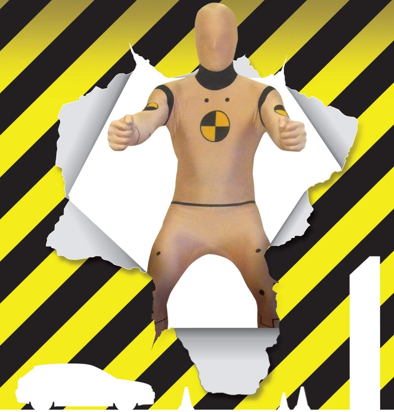 Morphsuits Men's Large MPCT-US, Crash Test Dummy - Image 2