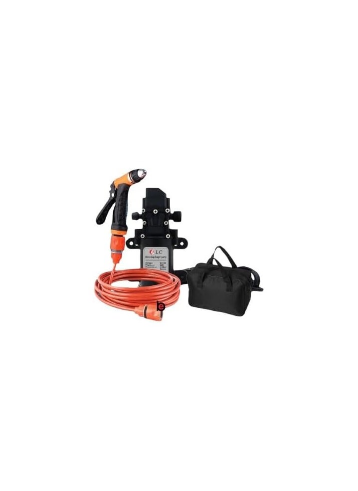 LC Cordless Car Washer 60W With Bag – Portable High-Pressure Water Cleaner with Adjustable Nozzle, 6m Hose, Built-in Filter & 3m Car Lighter Adapter  - Image 2