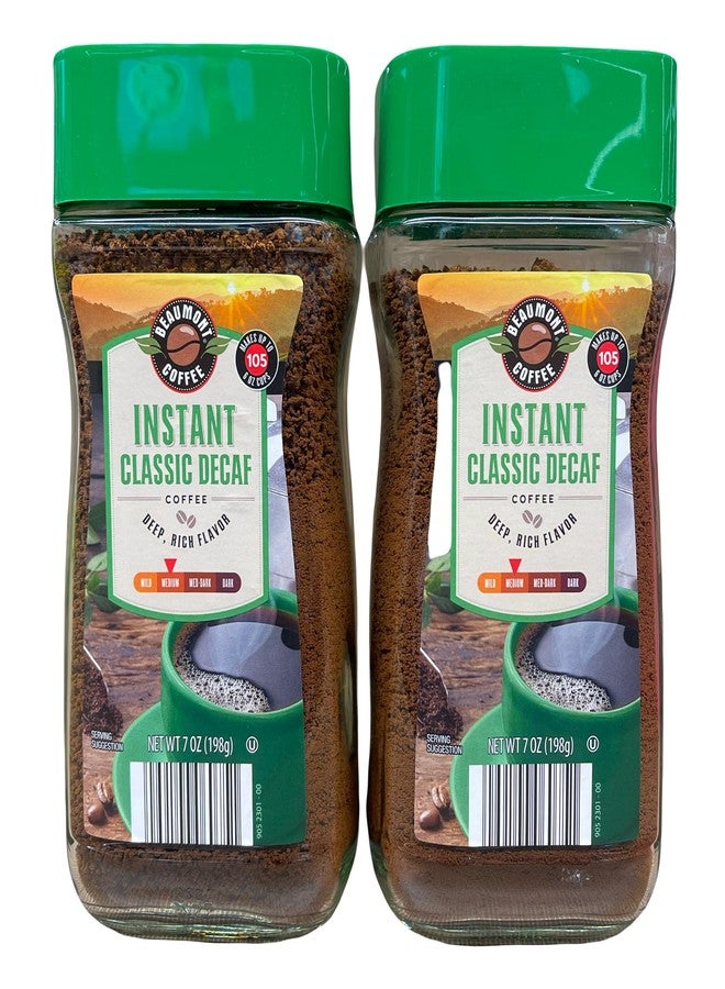Instant Classic Decaf Coffee, Deep Rich Flavor, Medium Roast, 7 oz, Pack of 2 - Image 3