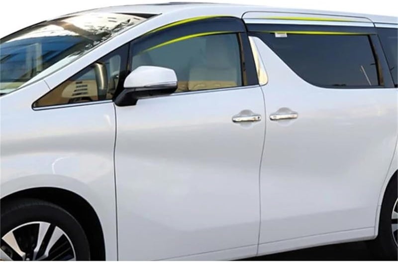 Wivplex Sun Rain Deflector Guard for Toyota Alphard Vellfire - Image 5