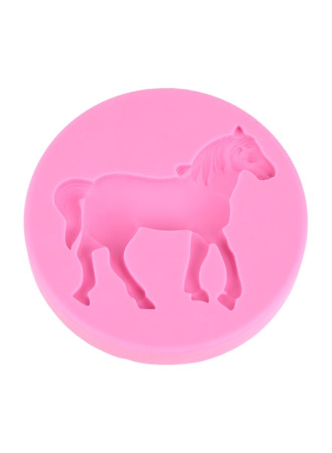 ANSELF Silicone Cupcake And Pastry Mould Pink 15cm - Image 1