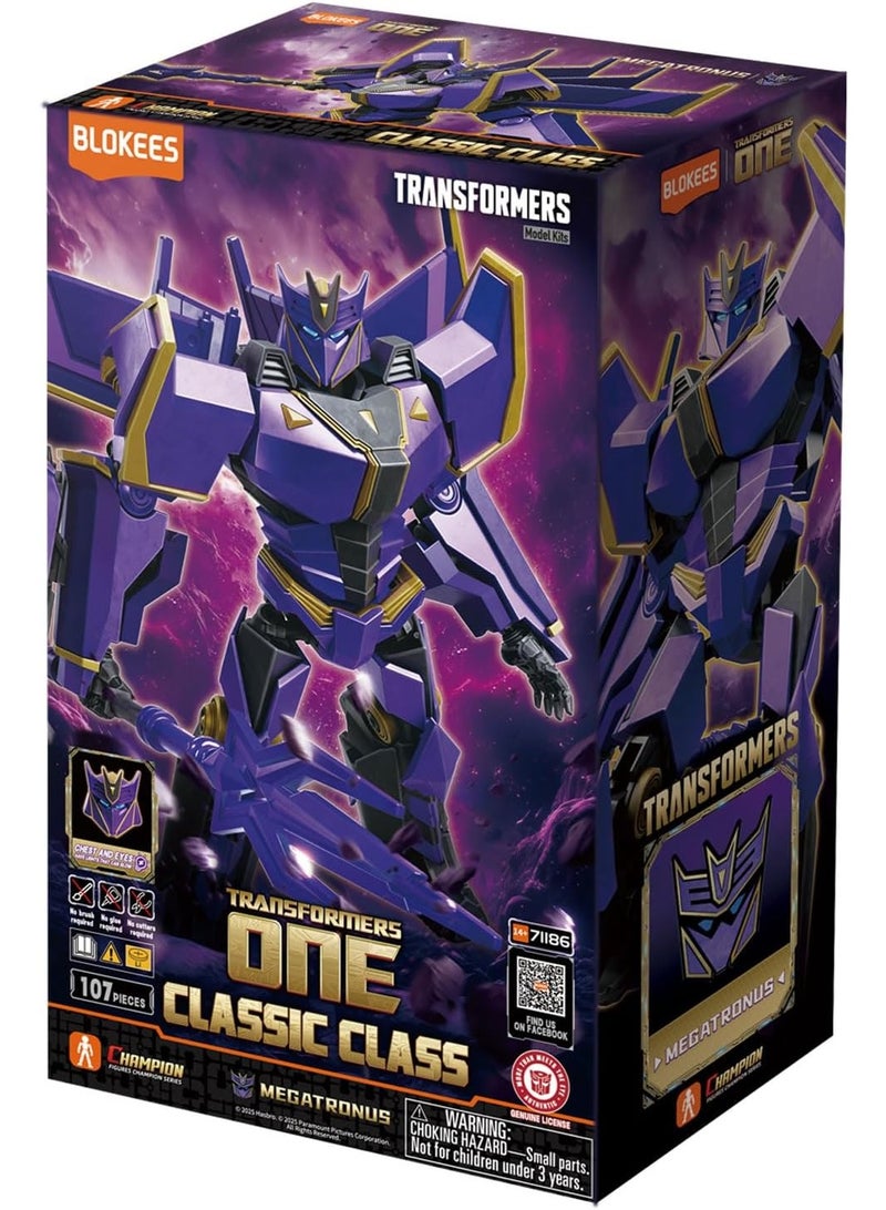 Blokees Transformers ONE Megatronus Classic Class Model Kit 71186 - Image 4